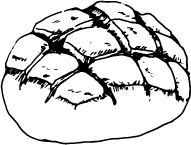 イラストメロンパン